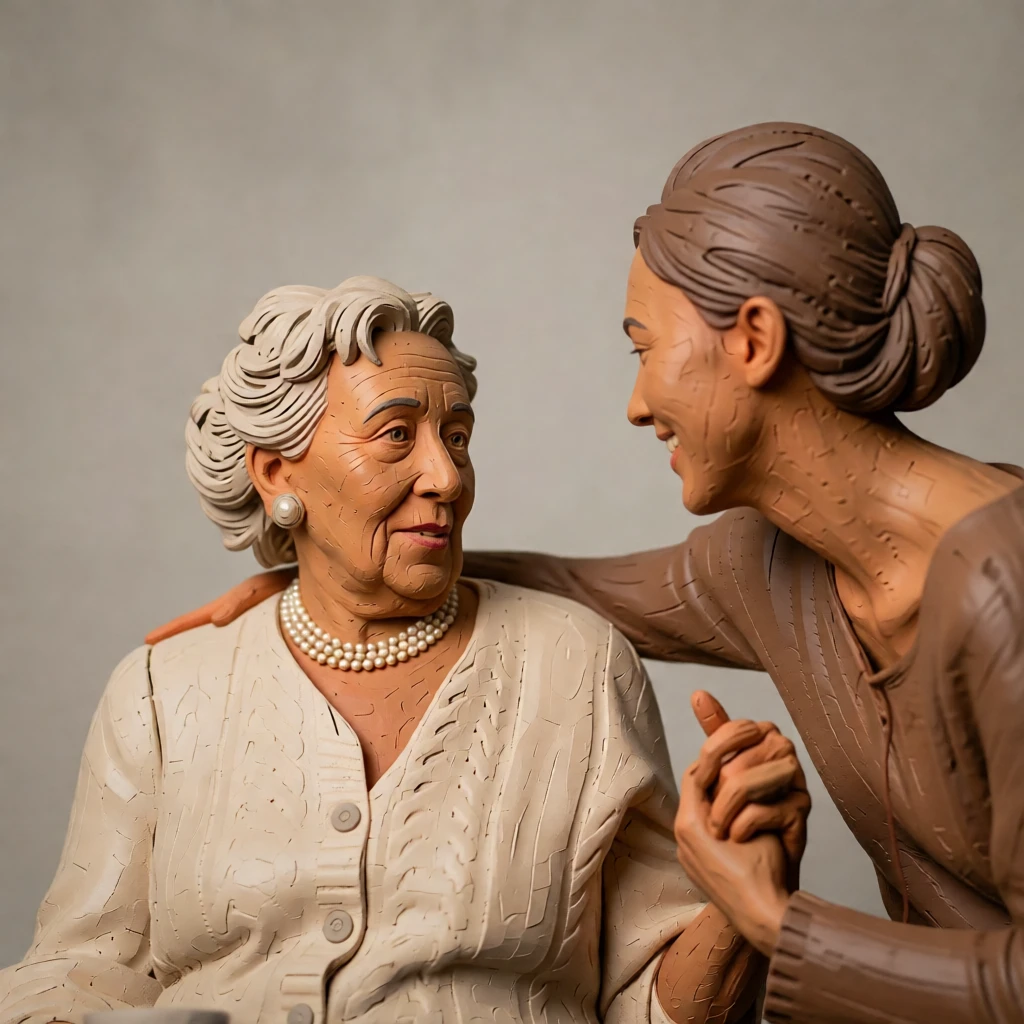 Clay Sculpture generated by PortraitArt