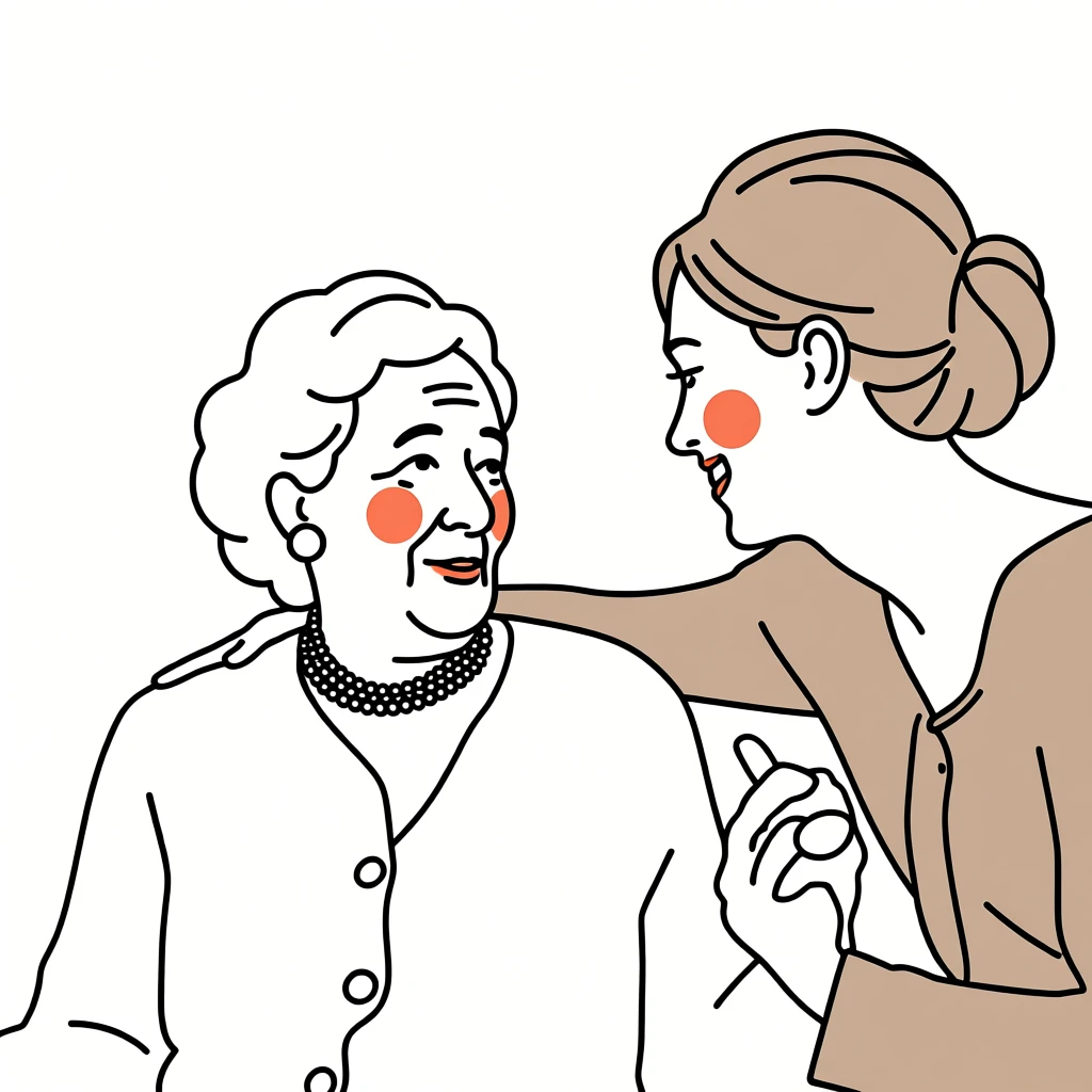 Warm Line Portraits generated by PortraitArt