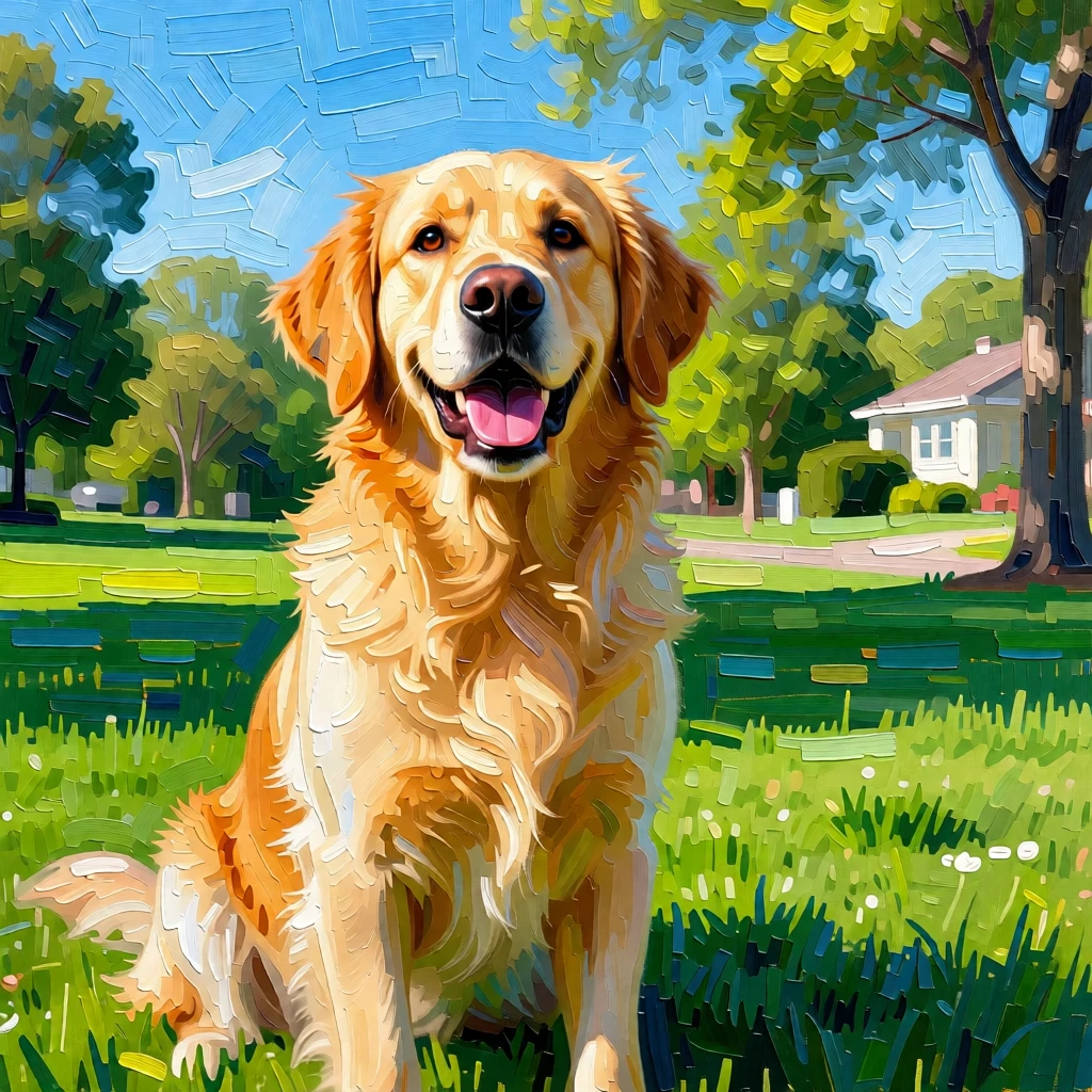 Acryclic Painting generated by PortraitArt