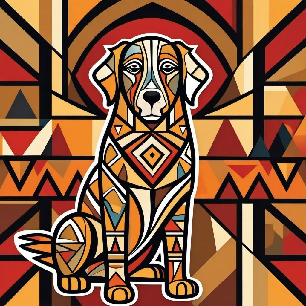 Tribal Art (African) generated by PortraitArt