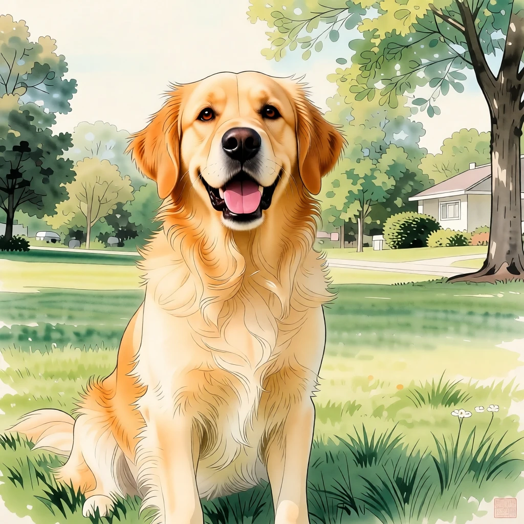 Gongbi Art (Chinese) generated by PortraitArt