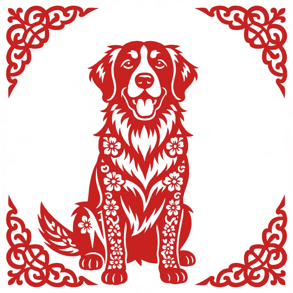 Paper Cutting (Chinese) generated by PortraitArt