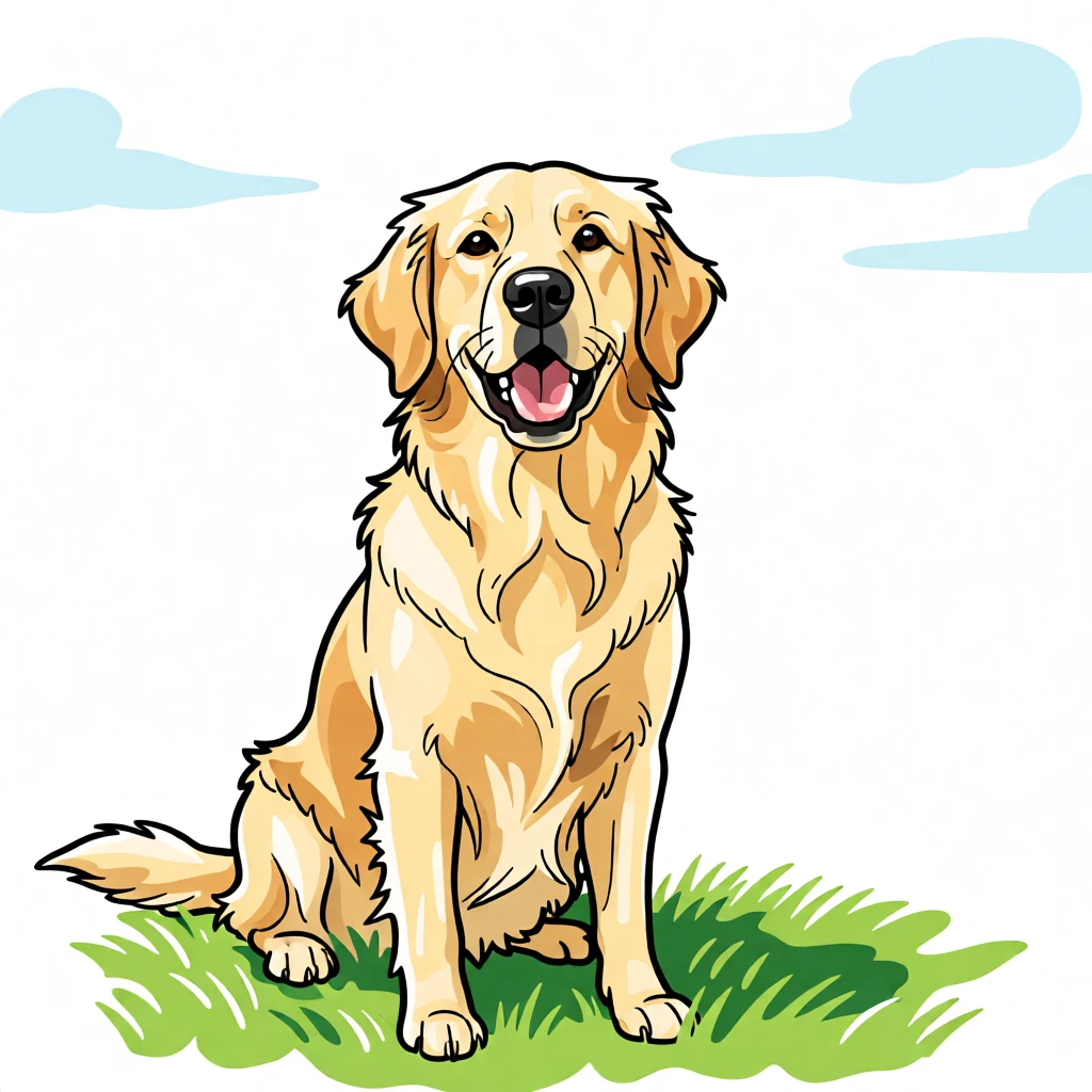 Continuous Line Illustration generated by PortraitArt