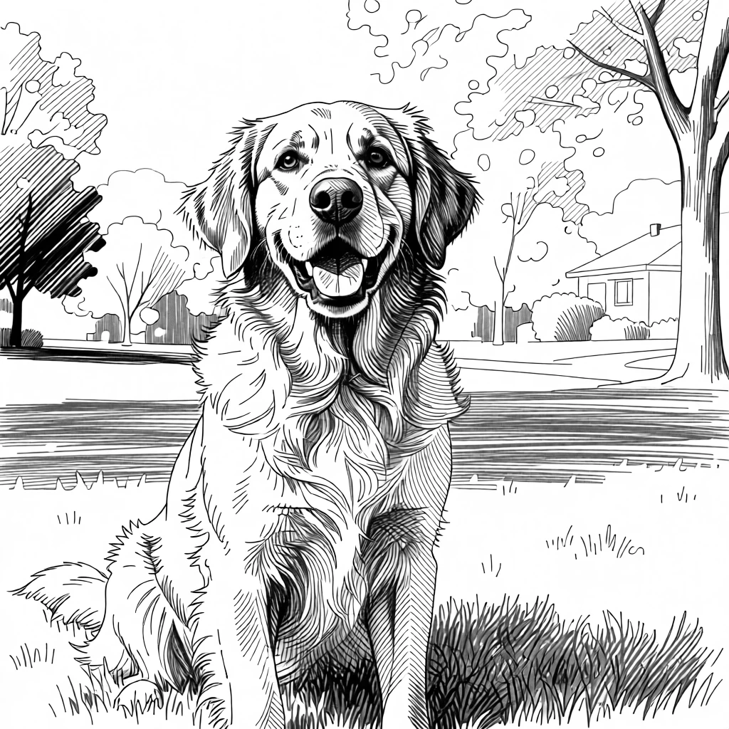 Cross-Hatching Sketch generated by PortraitArt