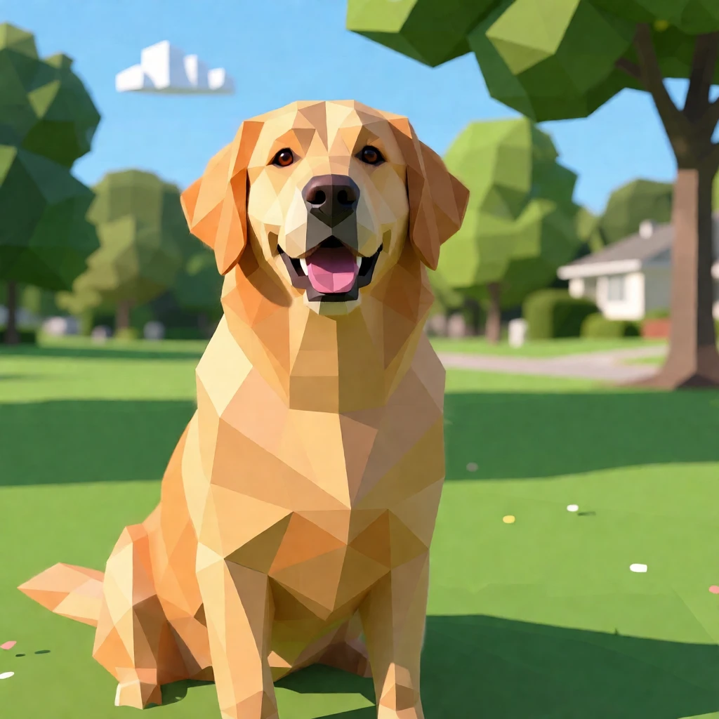 Low-Polygon generated by PortraitArt