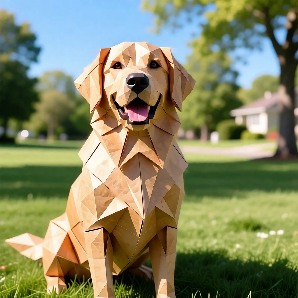 Origma Paper Folding generated by PortraitArt