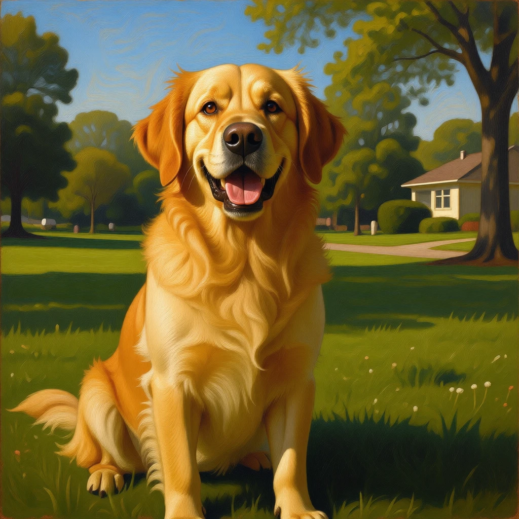 Painting • Academism generated by PortraitArt