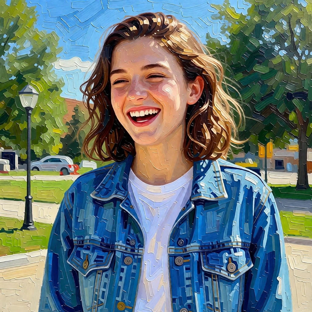 Acryclic Painting generated by PortraitArt