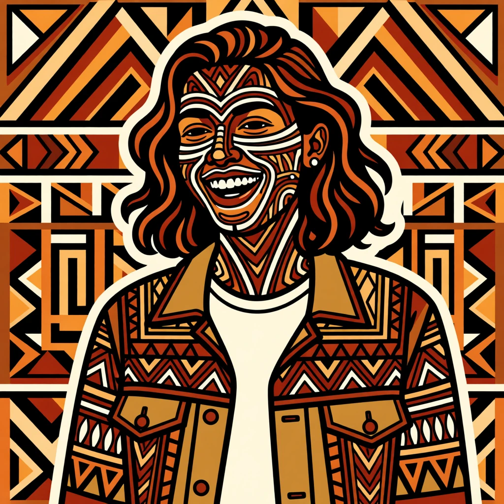 Tribal Art (African) generated by PortraitArt