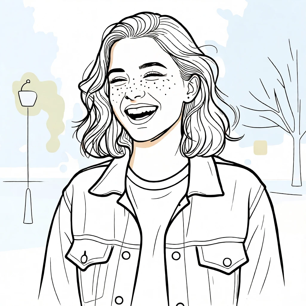Continuous Line Illustration generated by PortraitArt