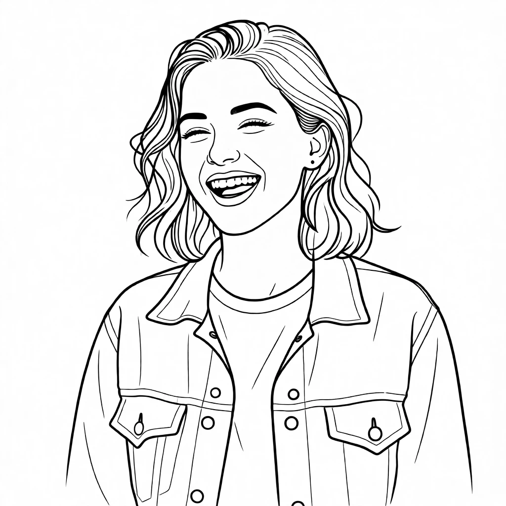 Continuous Line generated by PortraitArt