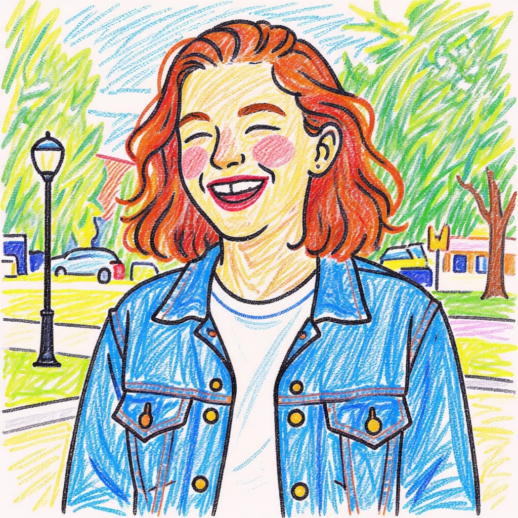 Crayon Drawing generated by PortraitArt