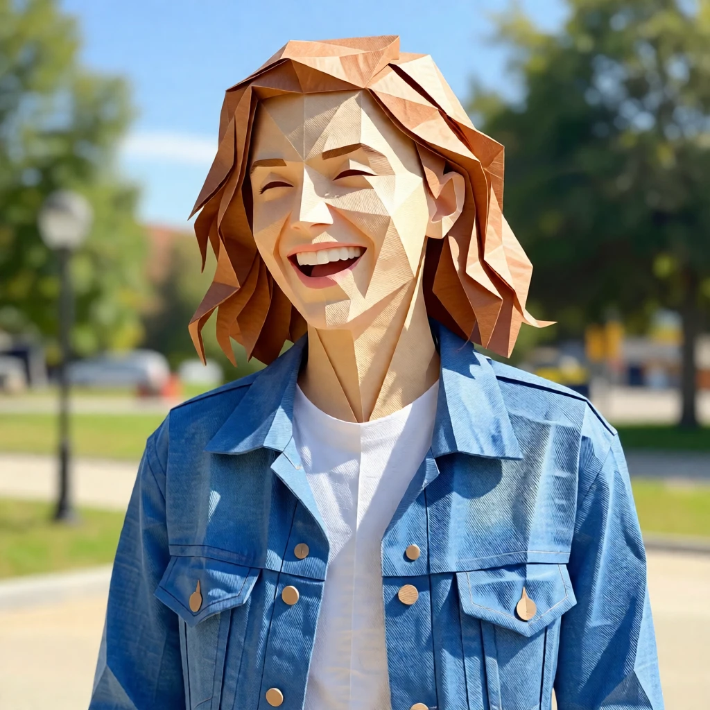 Origma Paper Folding generated by PortraitArt