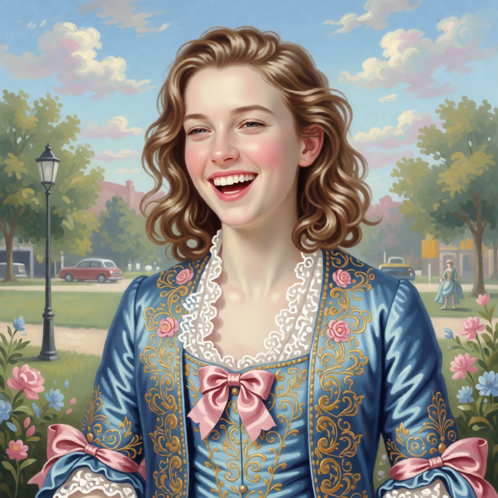 Painting • Rococo generated by PortraitArt