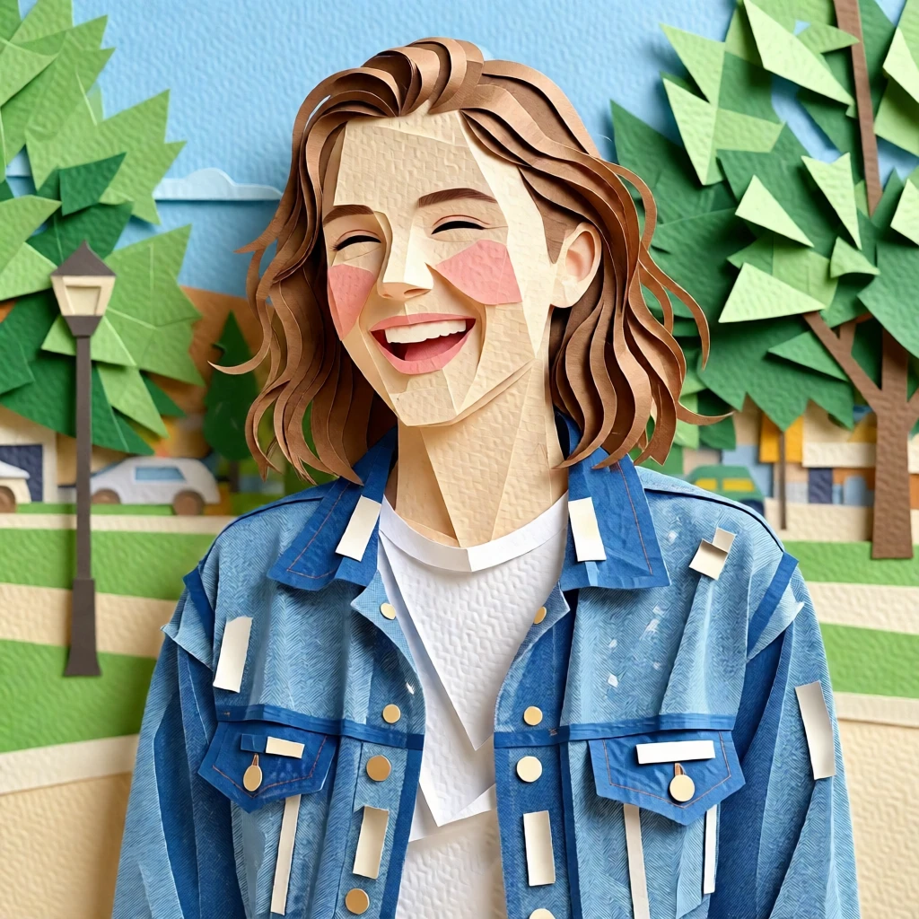 Papercraft generated by PortraitArt