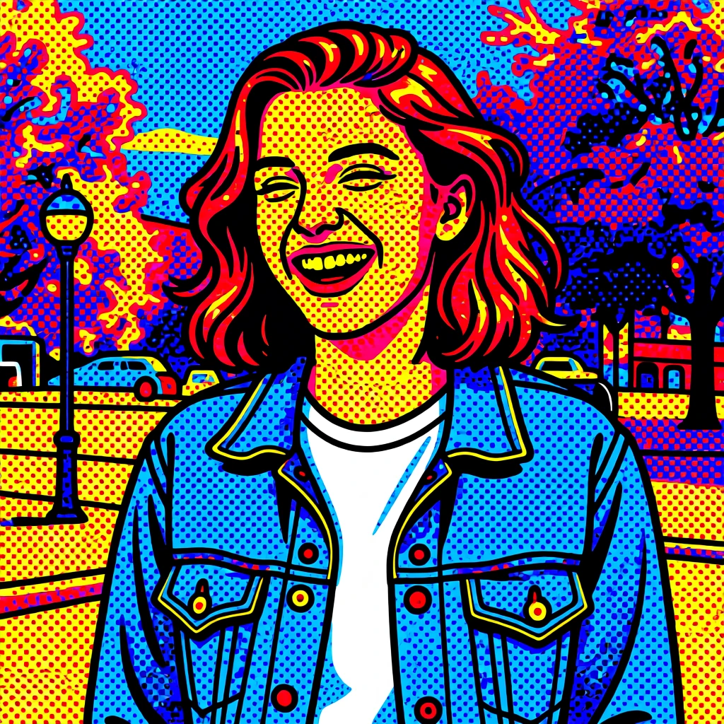 Halftone Pop Art generated by PortraitArt
