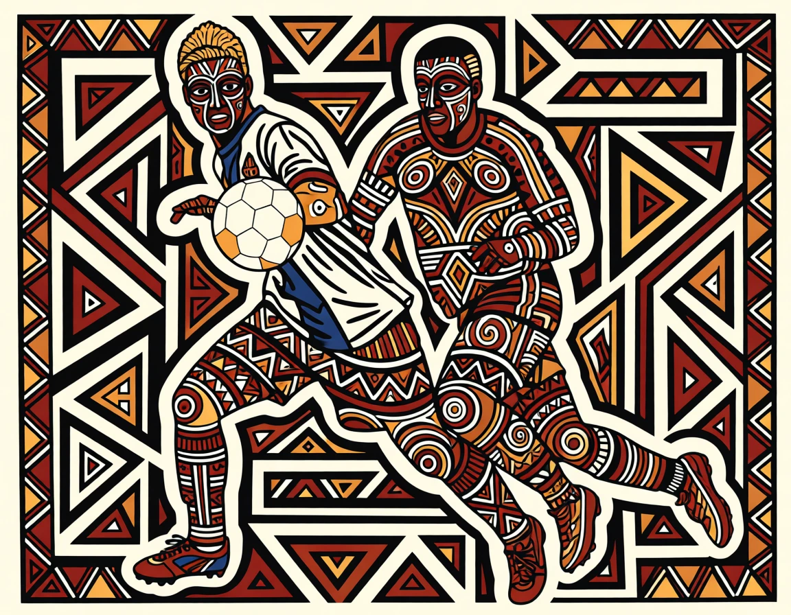 Tribal Art (African) generated by PortraitArt