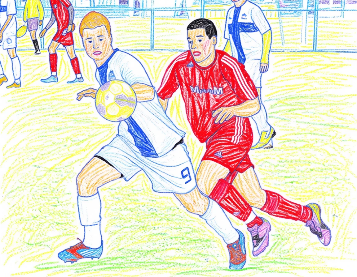 Crayon Drawing generated by PortraitArt