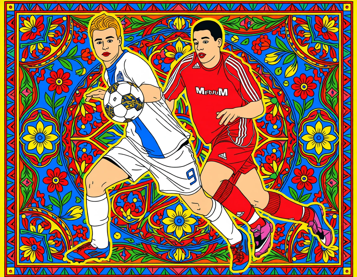 Madhubani (Indian) generated by PortraitArt