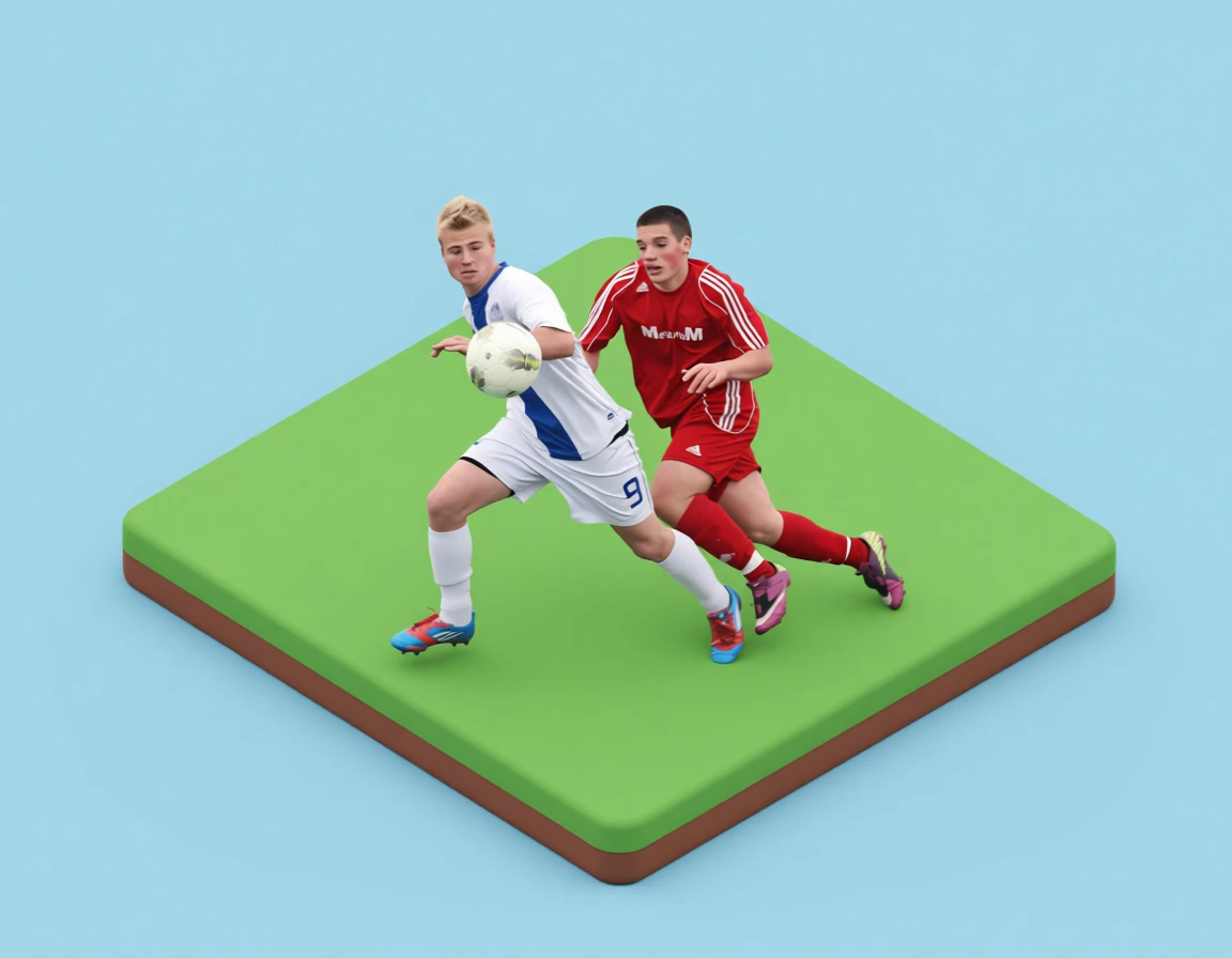 Isometric Miniature generated by PortraitArt