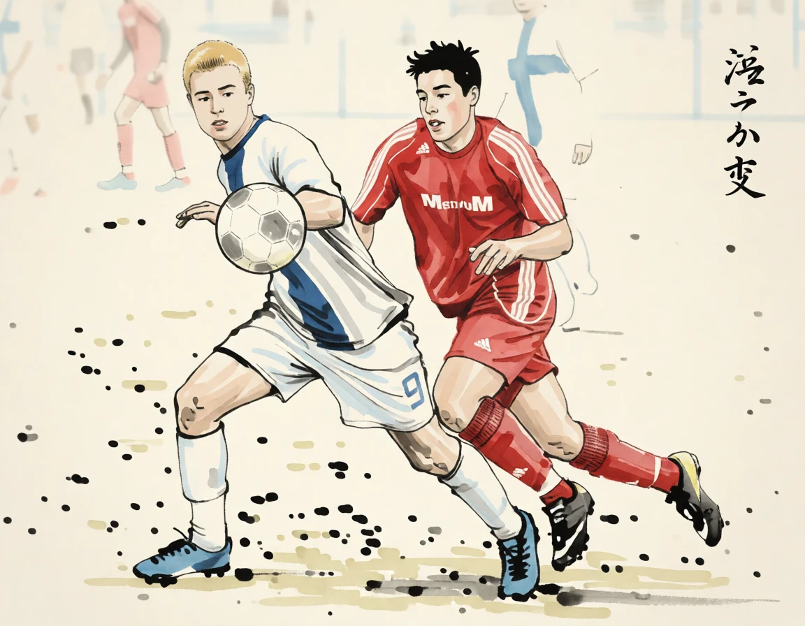 Sumi-e (Japanese) generated by PortraitArt