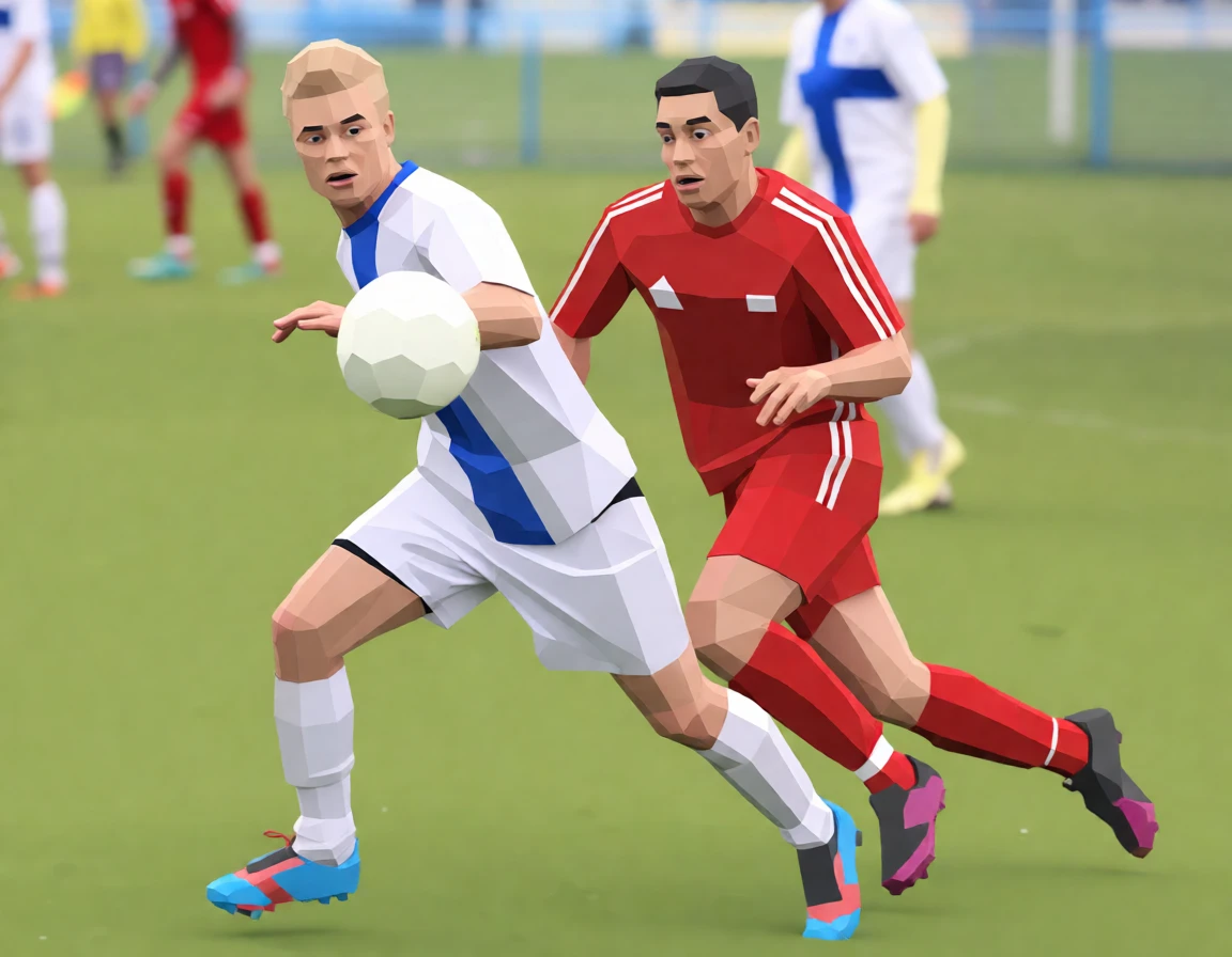 Low-Polygon generated by PortraitArt