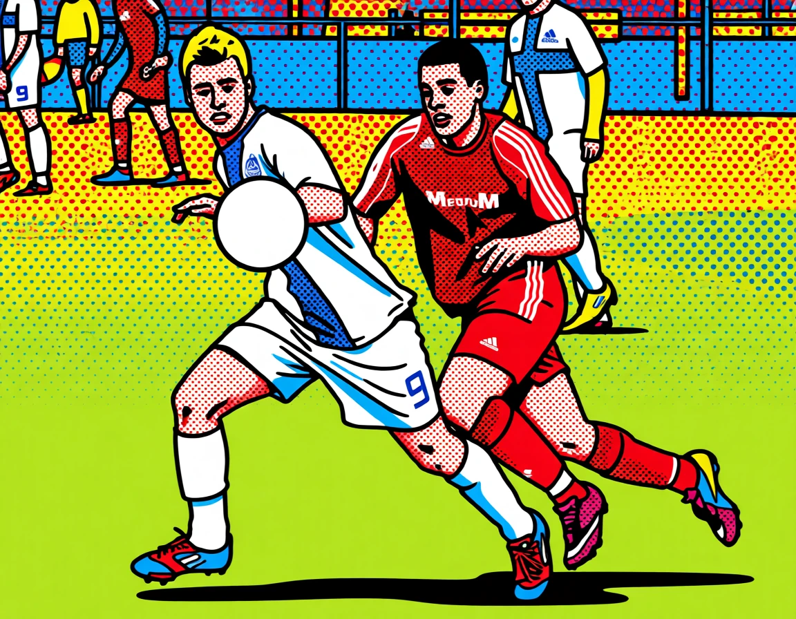 Halftone Pop Art generated by PortraitArt