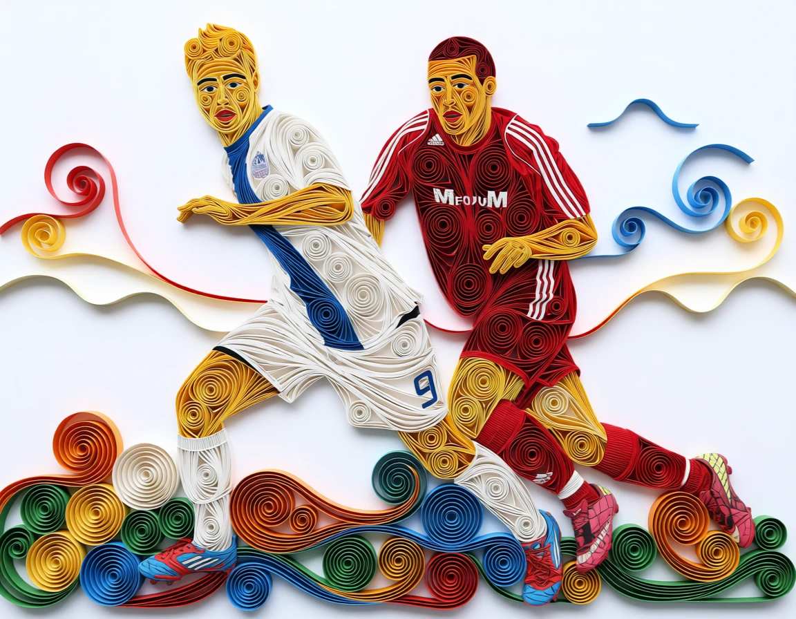 Quilling Art generated by PortraitArt