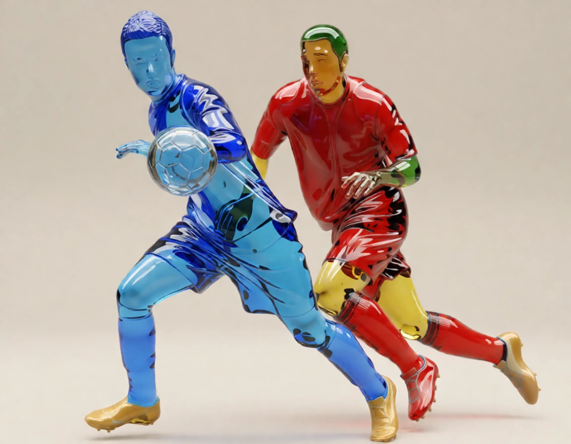 Murano Glass Sculpture generated by PortraitArt