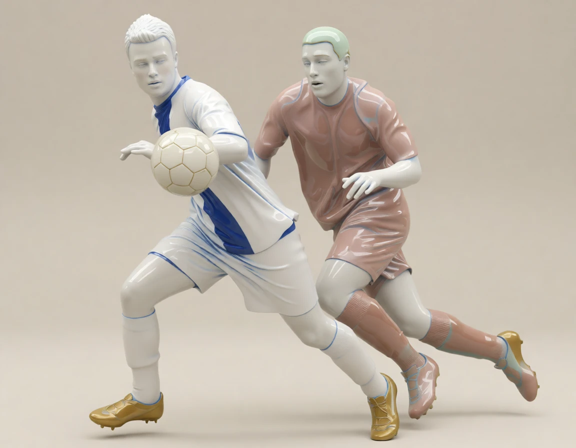 Porcelain Sculpture generated by PortraitArt