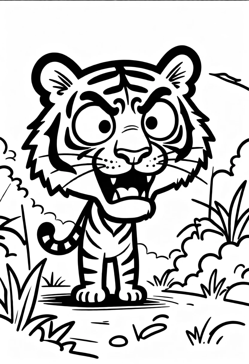 Caricature Lineart generated by PortraitArt