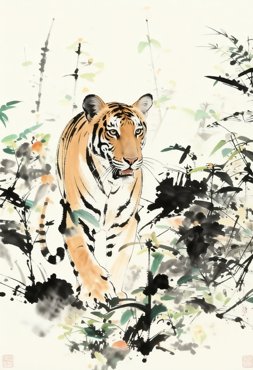 Color Ink Painting (Chinese) generated by PortraitArt