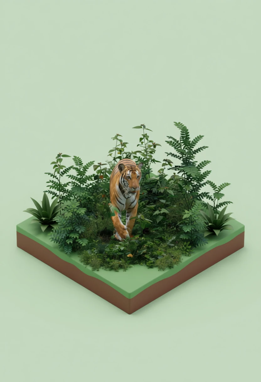 Isometric Miniature generated by PortraitArt