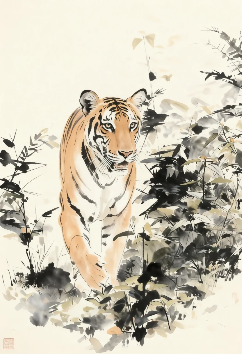 Sumi-e (Japanese) generated by PortraitArt