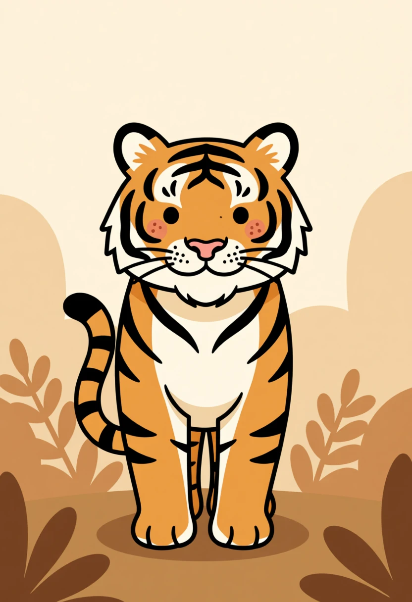 Warm Illustration generated by PortraitArt