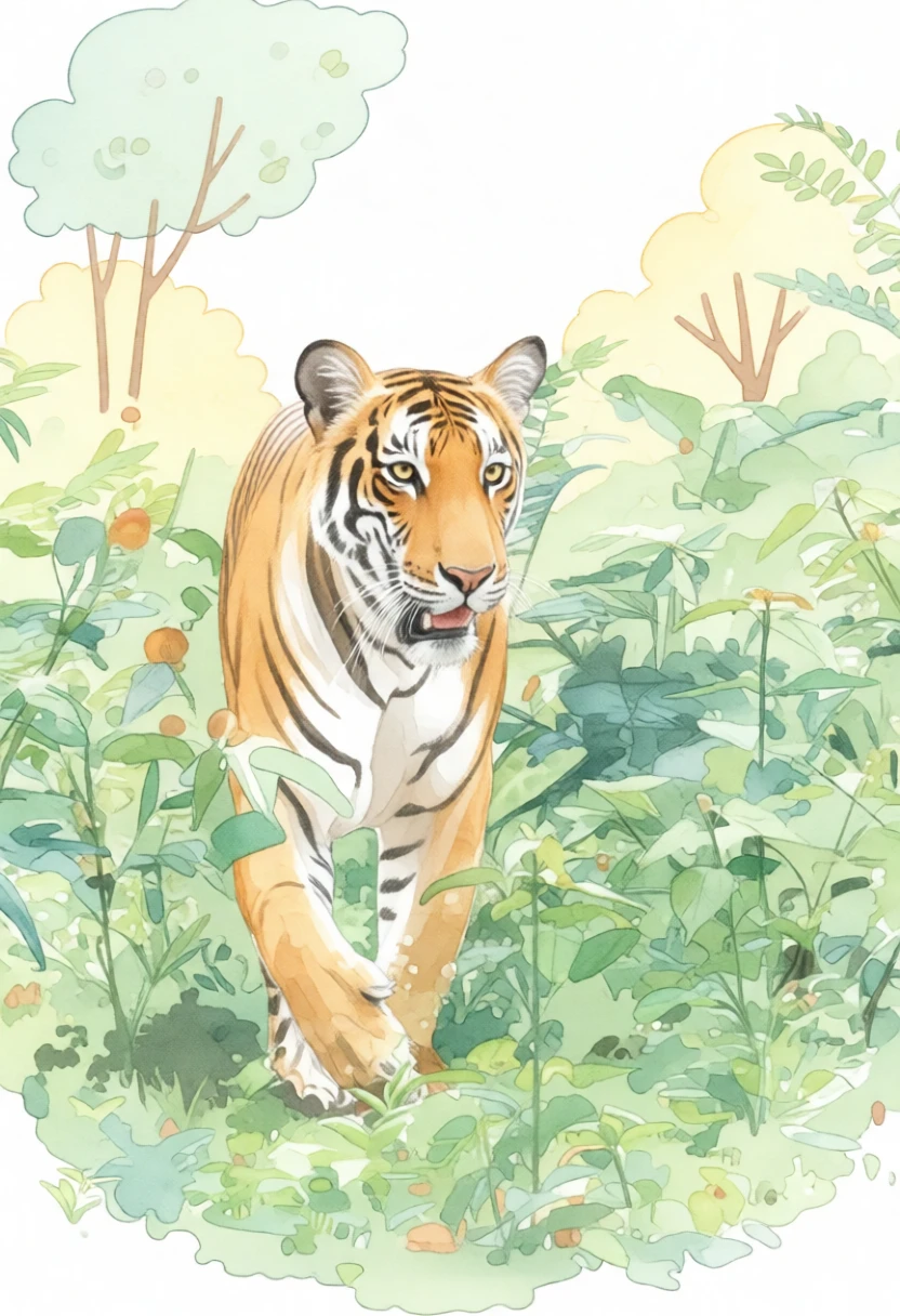 Watercolor Storybook generated by PortraitArt