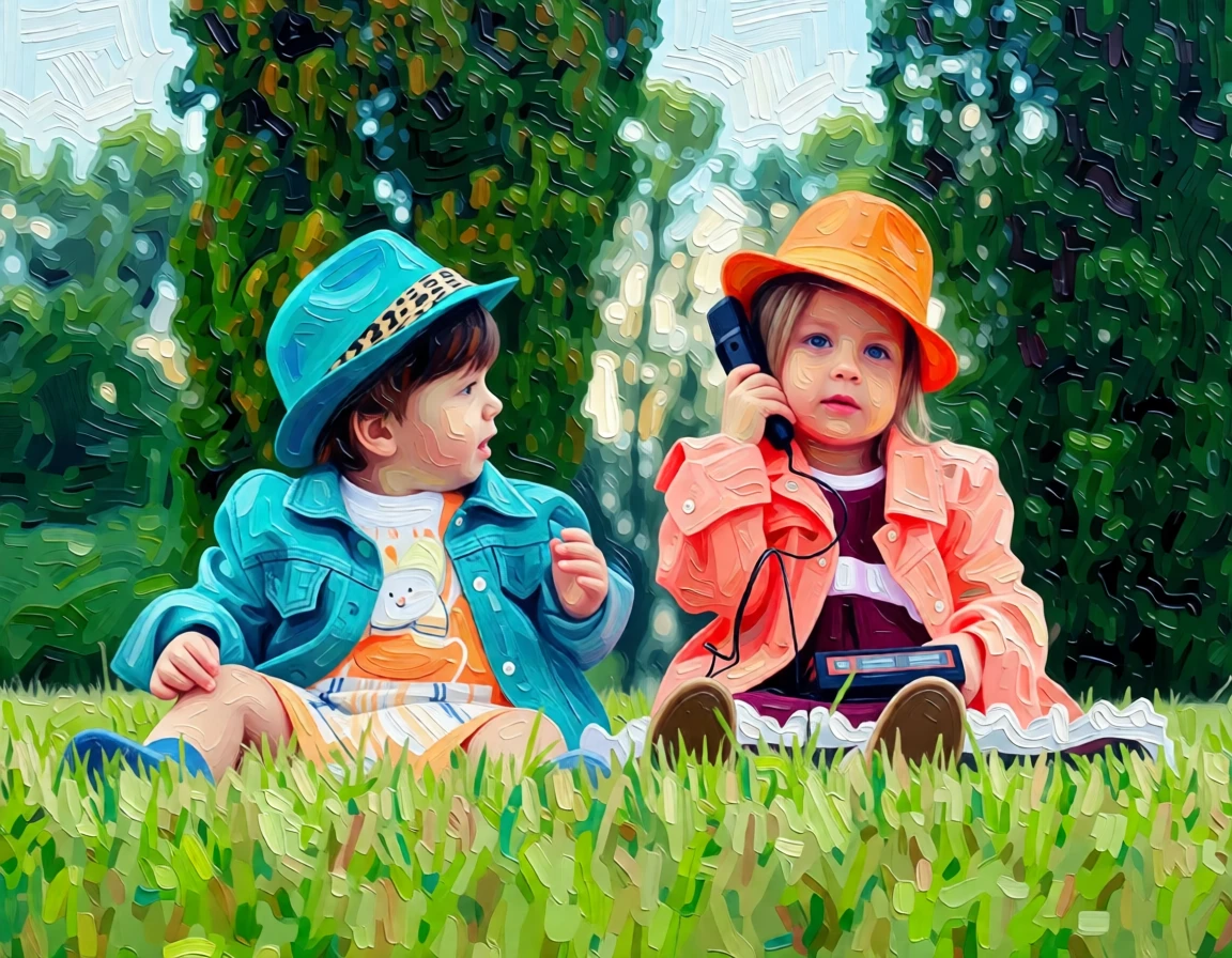 Acryclic Painting generated by PortraitArt