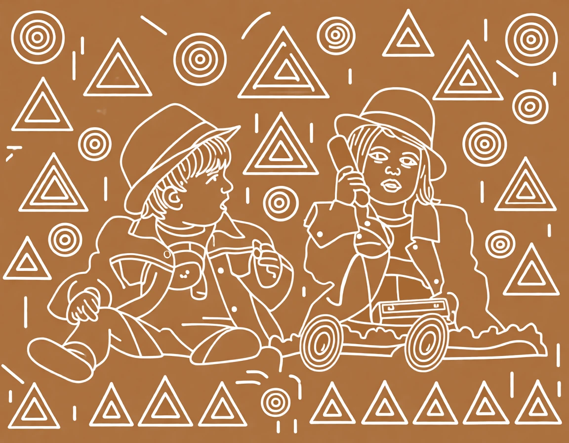Warli (Indian) generated by PortraitArt