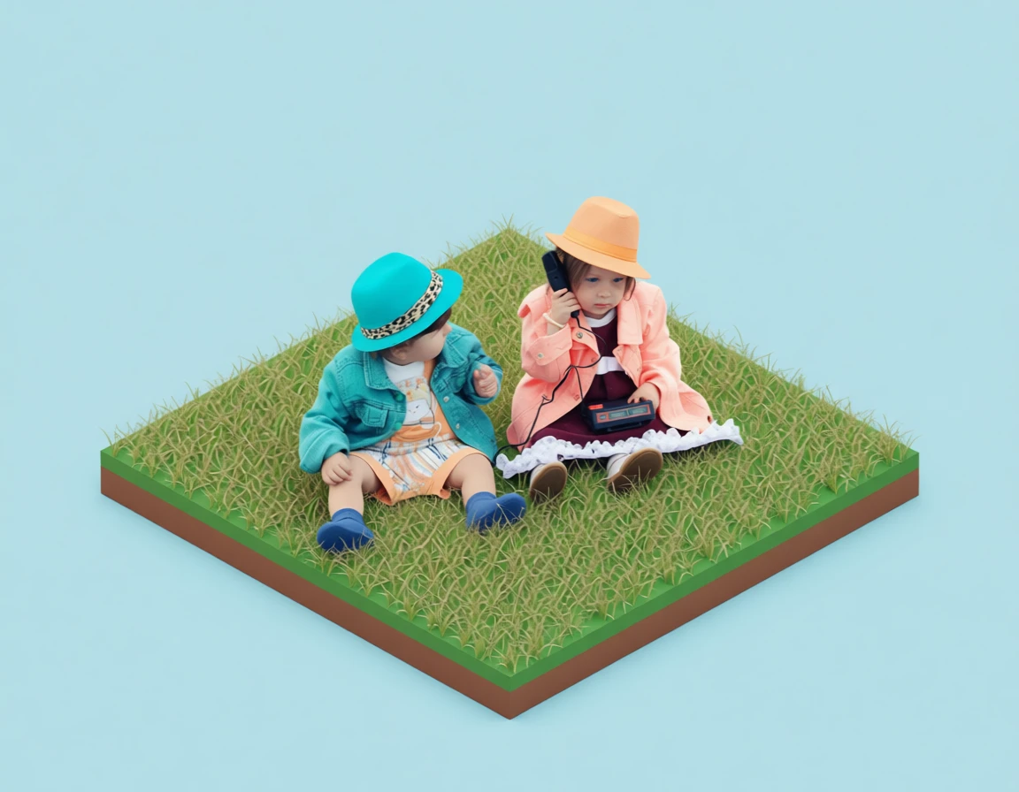 Isometric Miniature generated by PortraitArt