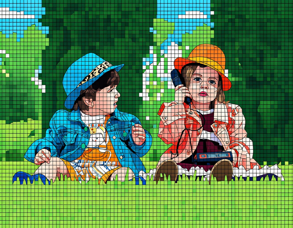 Mosaic Art generated by PortraitArt