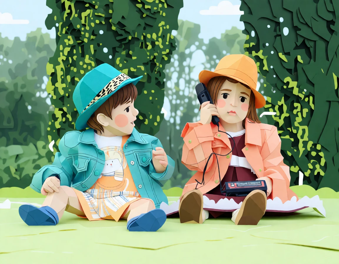 Papercraft generated by PortraitArt