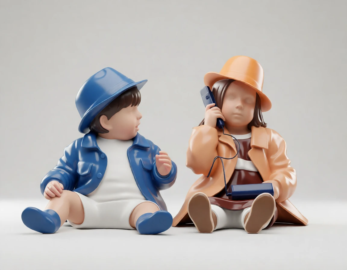 Ceramic Sculpture generated by PortraitArt