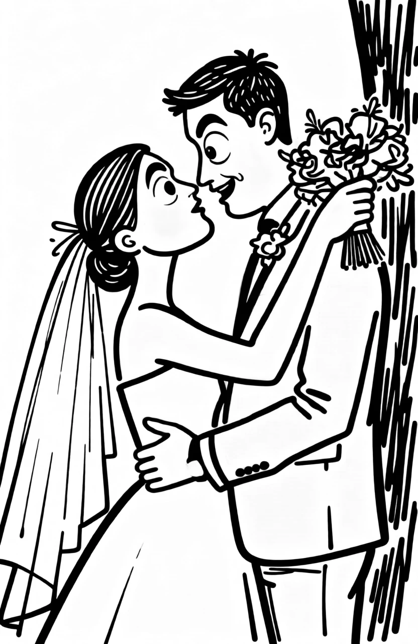 Caricature Bold Line generated by PortraitArt