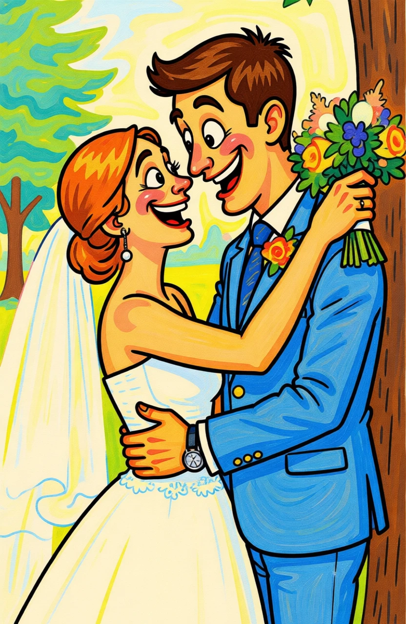 Caricature Painting generated by PortraitArt