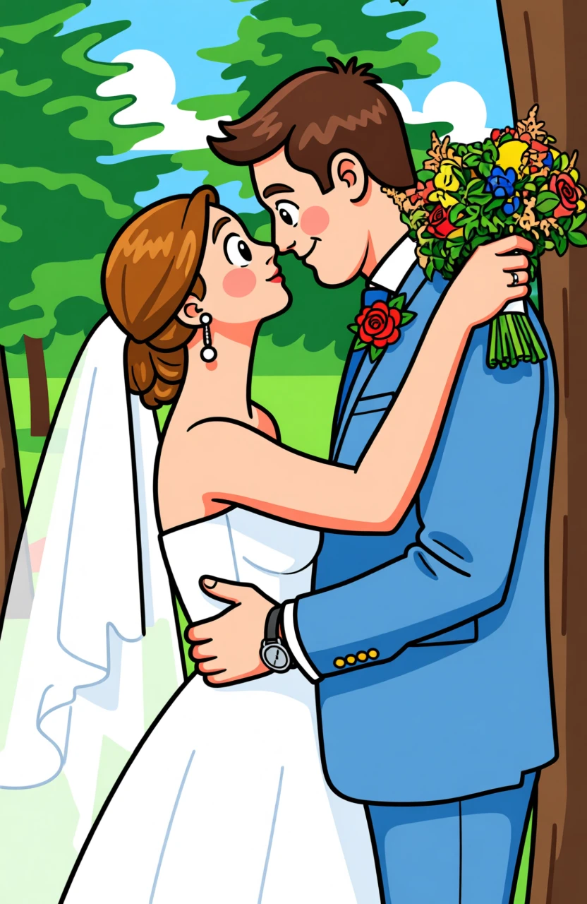 Cartoon Illustration generated by PortraitArt