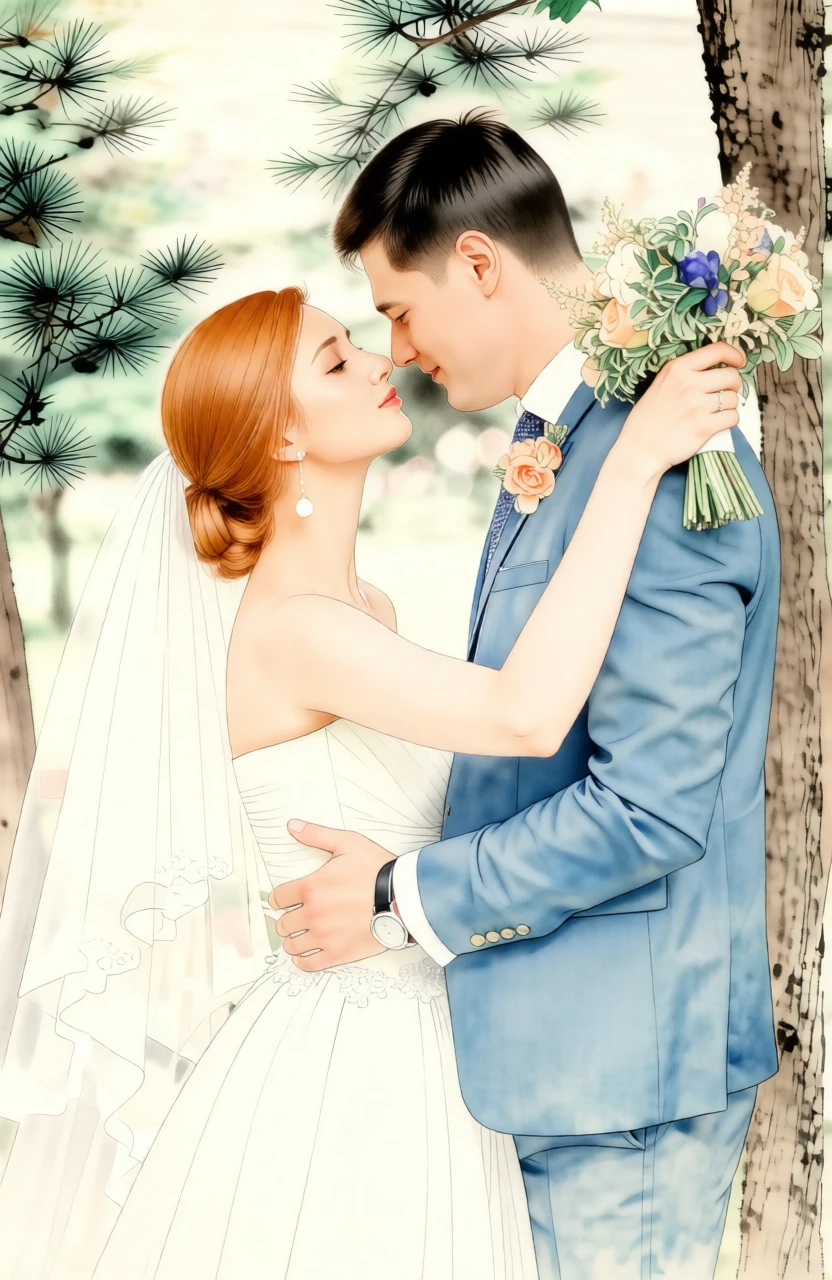 Gongbi Art (Chinese) generated by PortraitArt