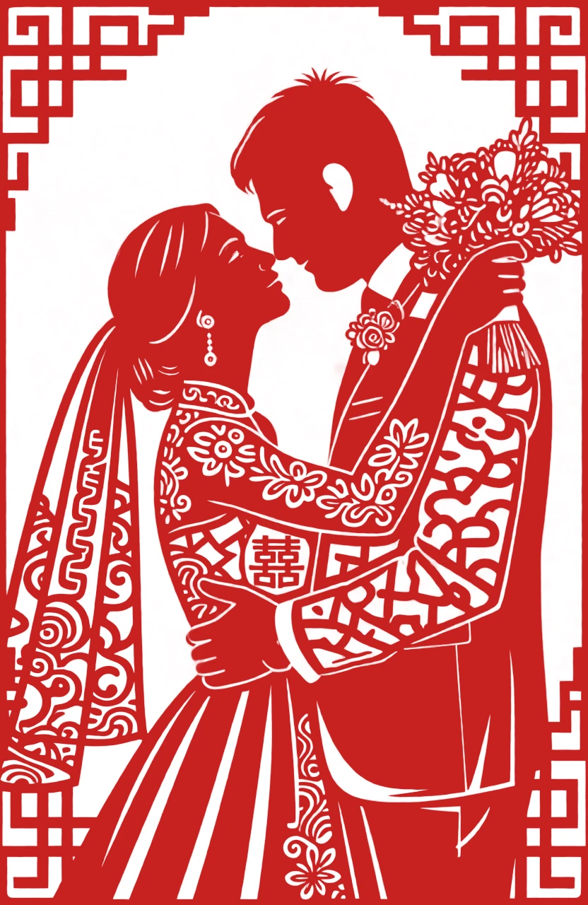 Paper Cutting (Chinese) generated by PortraitArt