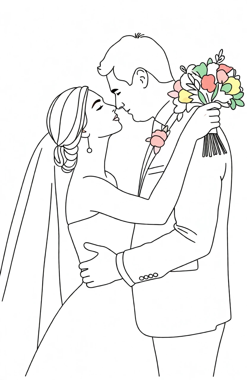 Continuous Line Illustration generated by PortraitArt