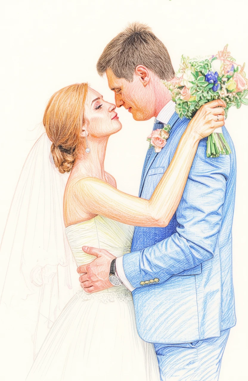 Colored Pencil Sketch generated by PortraitArt