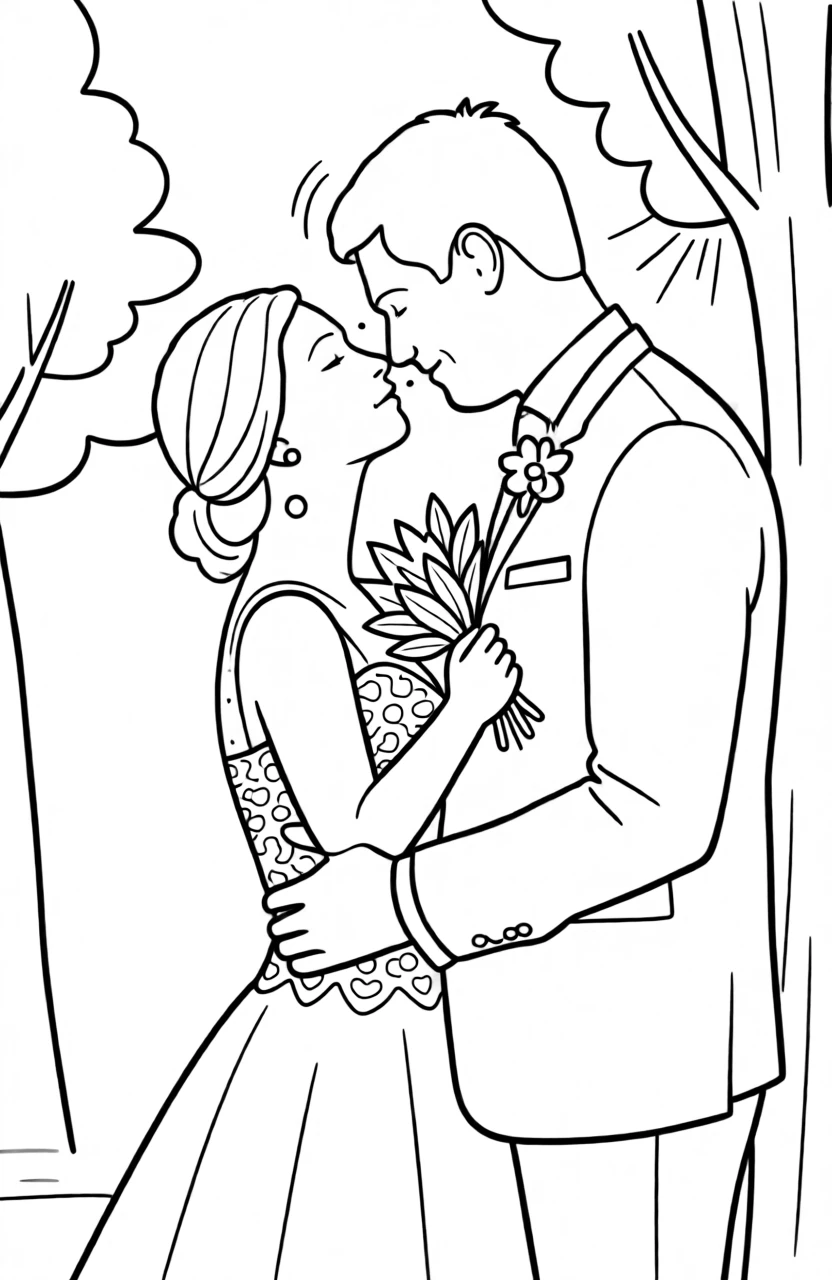 Coloriage généré par PortraitArt